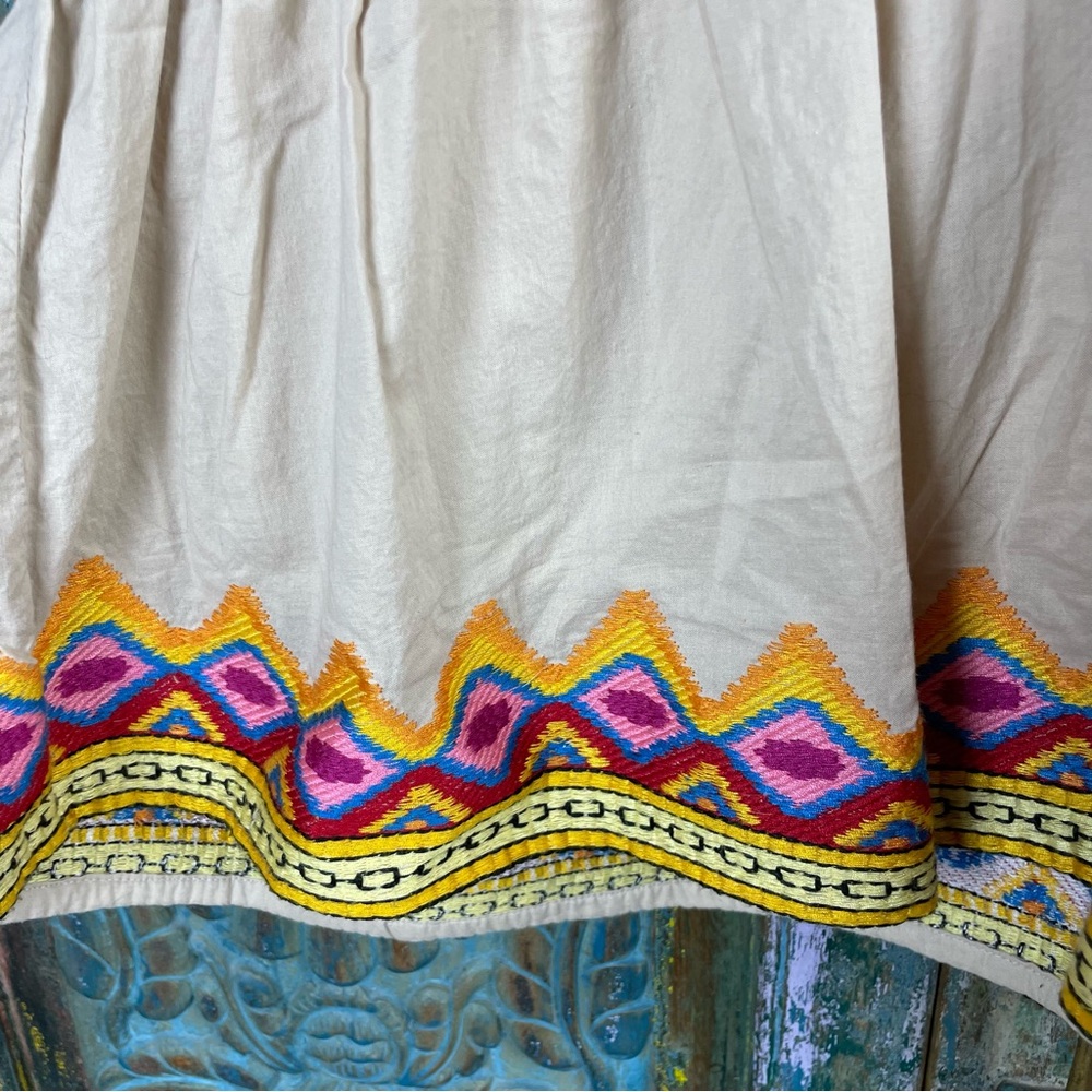 Embroidered boho skirt by MM Couture - Picture 3 of 7